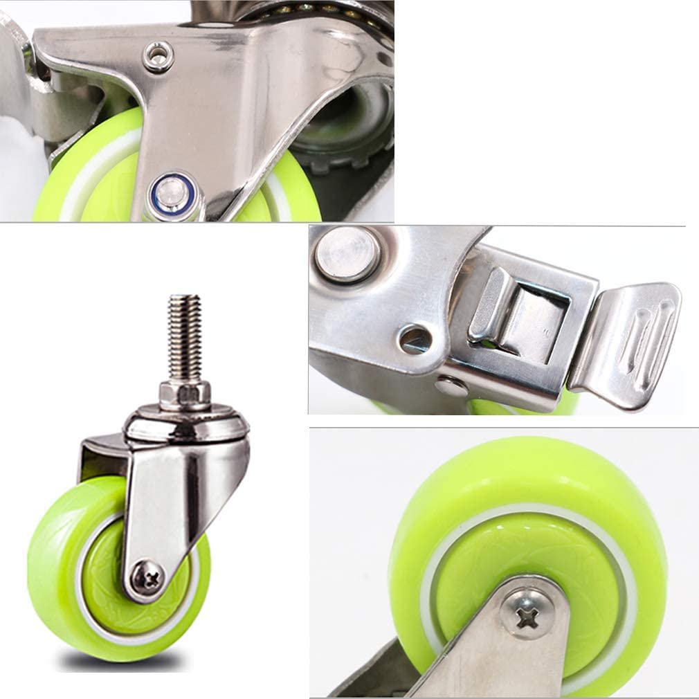 FOOTMASTER GD 60F BLK UW Urethane Wheel And NBR Pad Leveling