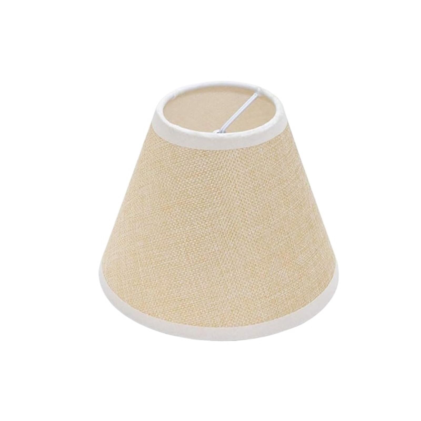 Table Lamp Linen Fabric Lampshade Clip Shade for lamp