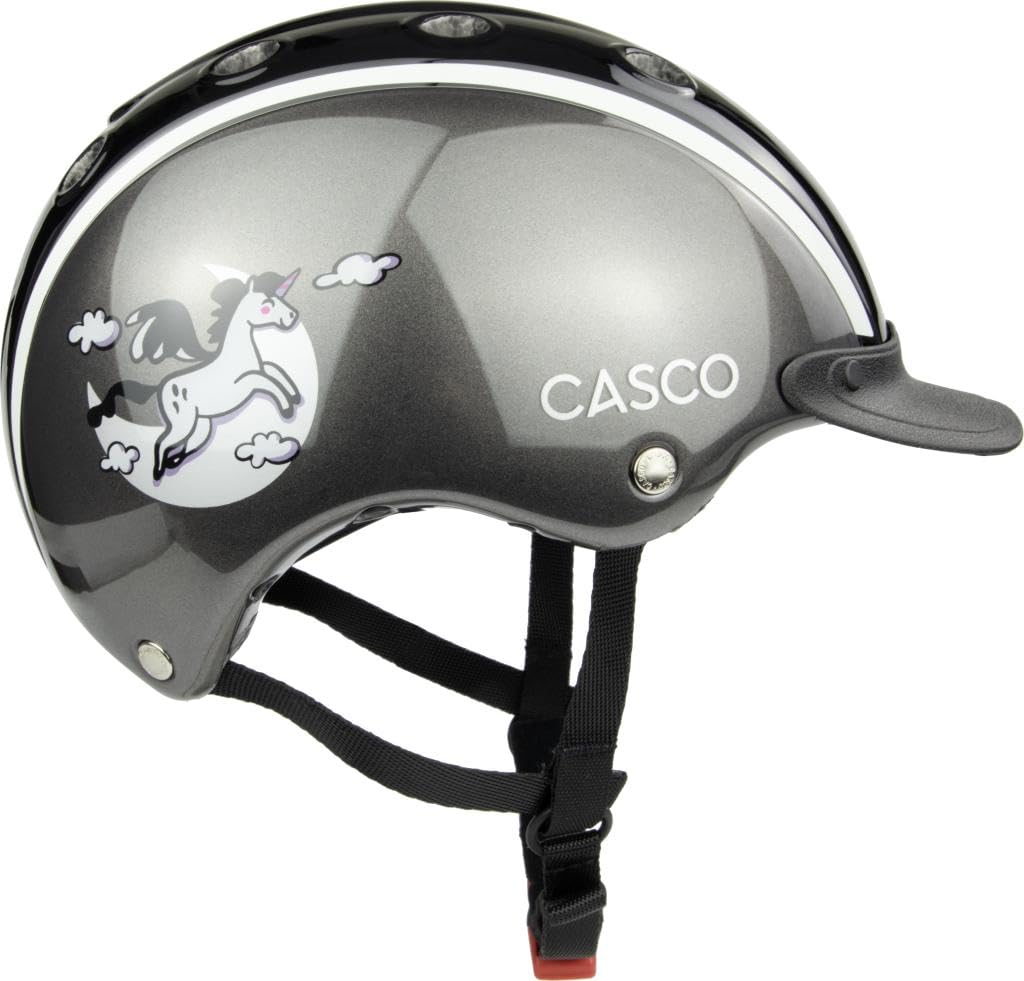 Casco Casco da equitazione per bambini Nori 2.0 Moonbeam unicorno