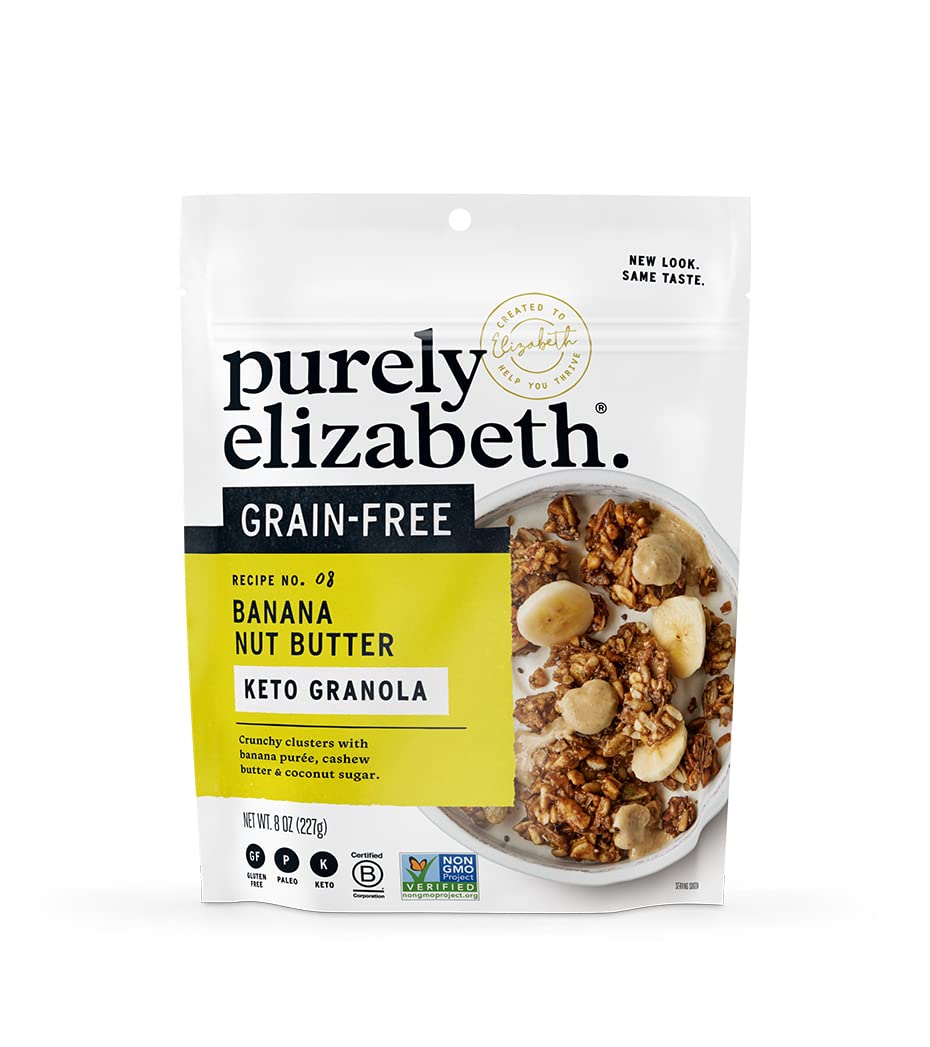 Buy Purely Elizabeth, Banana Nut Butter, GrainFree Granola, NonGMO