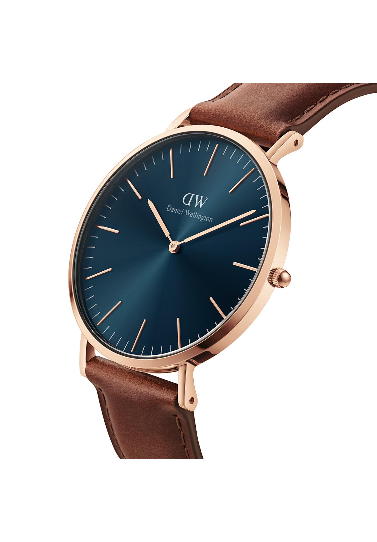 Daniel Wellington Classic St Mawes Arctic 40mm Watch for Men Rose Gold