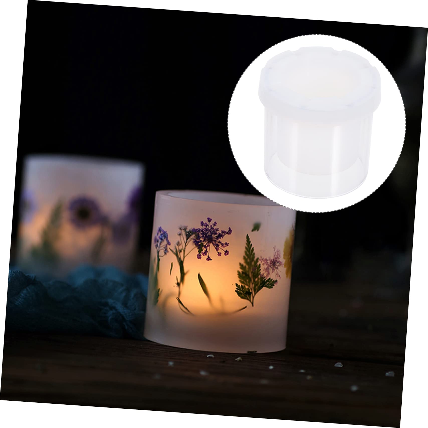 Candle Mold für Anfänger, Hohl Zylinder mit Kerzenformen Weihnachten Feier