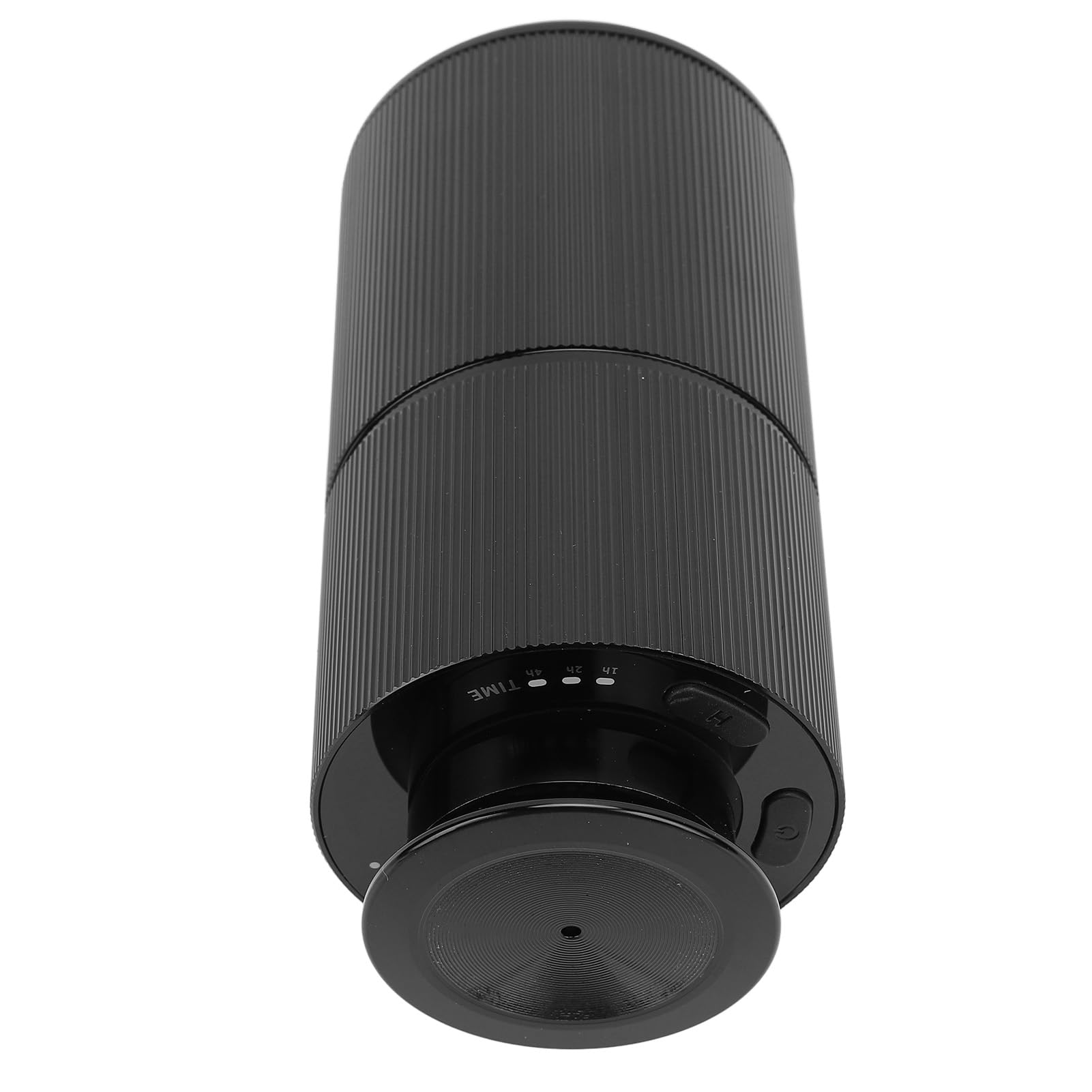RIZGHWOY Samochodowy Dyfuzor Olejków Eterycznych, 800MAH USB Cichy 3-biegowy Timer do Hoteli SPA Pionowy Spray, Czarny, 5,9x2,8 Cala