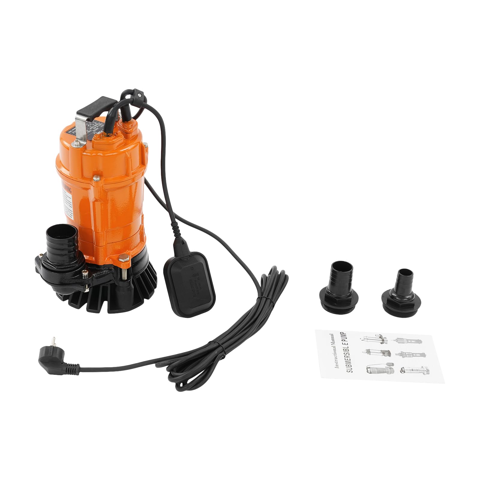 Pompa sommersa per acque reflue, 550 W, IP68, 15 m, altezza di erogazione