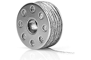 Ultra-Conductive Stainless Steel Thread for Gloves (2-Ply, 4m)