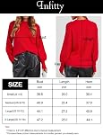 INFITTY Womens Sweater Crew Neck Long Sleeve Casual Loose Ribbed Knit Pullover Oversized Sweaters Tops