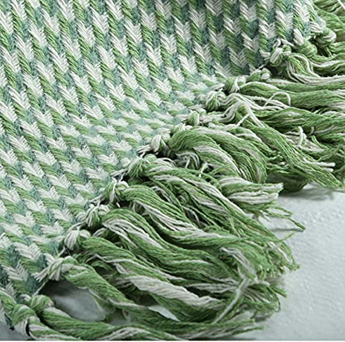 Blanket for Bed, Warm Throw Over Sofa Bed Blanket Green Blanket, ...