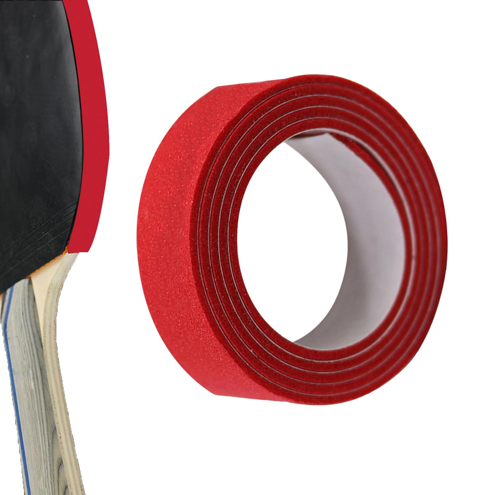 Sollee 2pack Cinta de Cantos para Pong Cinta de Cantos para Palas de Tenis de Mesa Cinta de Cantos para Raquetas de Tenis de Mesa Cinta de Cantos para Palas de Tenis de Mesa para Raquetas de Paddle