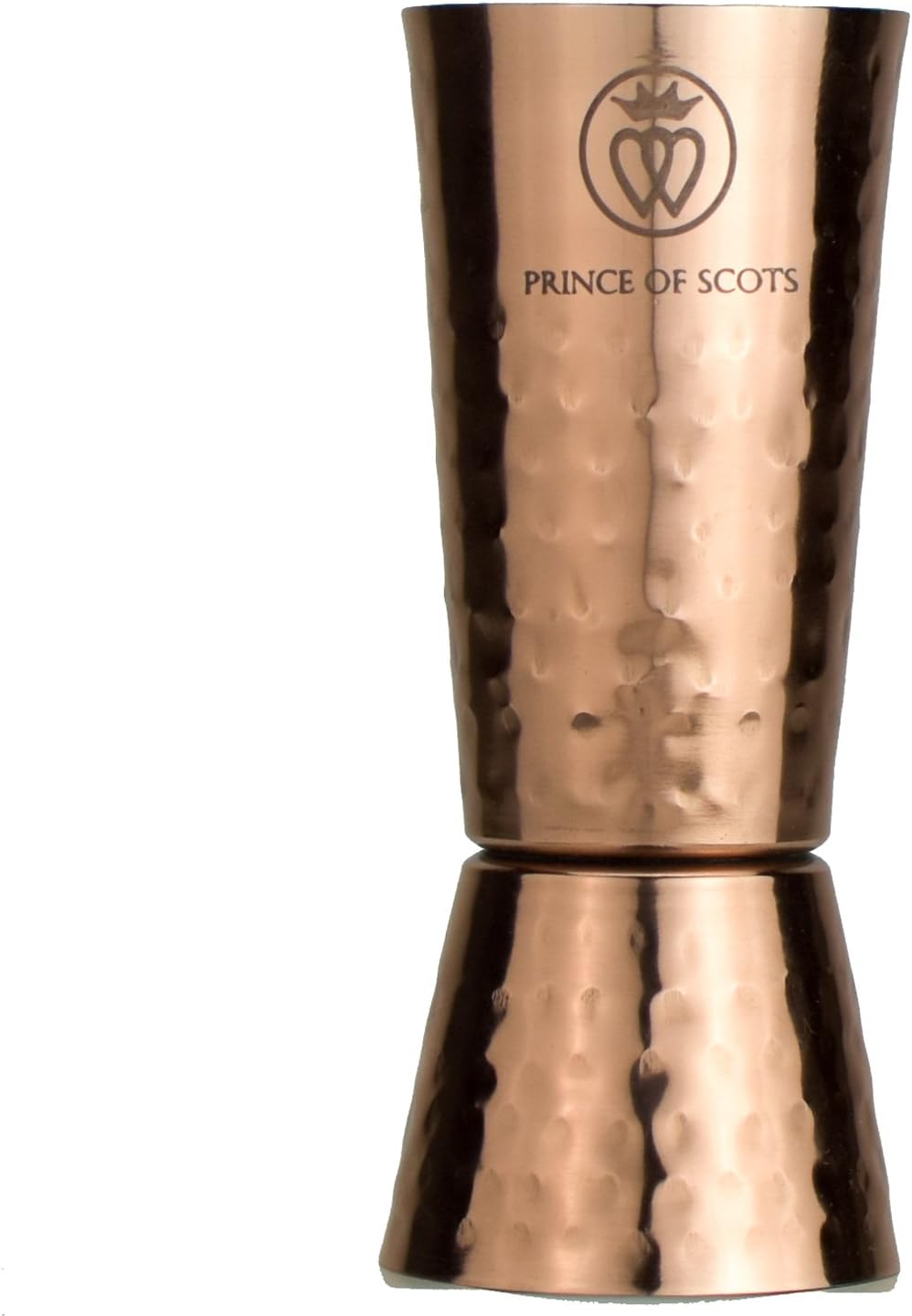 Prince of Scots Hammered Japanese-Style Double Sided Cocktail Jigger ~ Copper