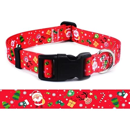 christmas dog collars amazon