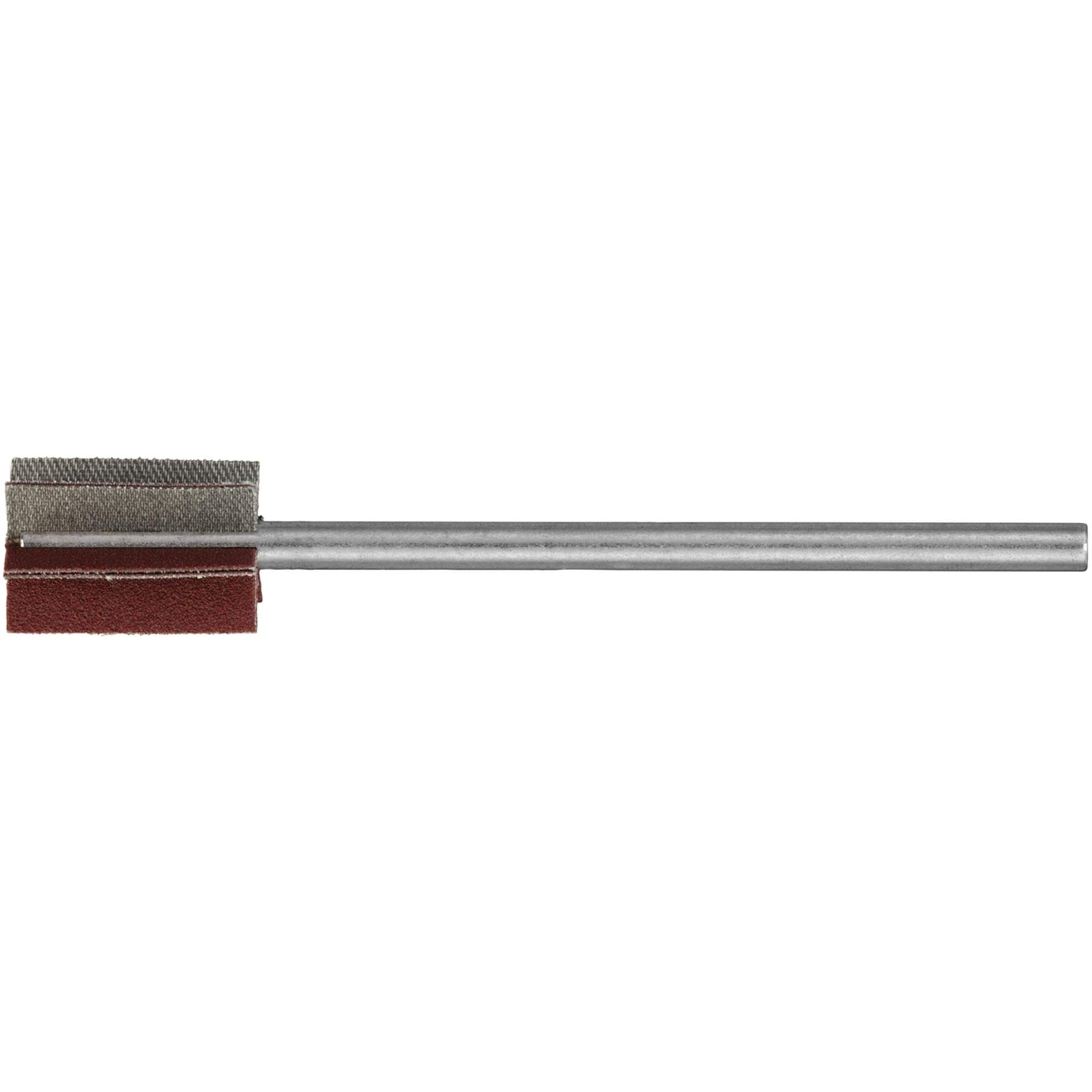 10x LUKAS Mini- Fächerschleifer Schleifmop Schleifstift MFS 15x10 mm 6x100 mm