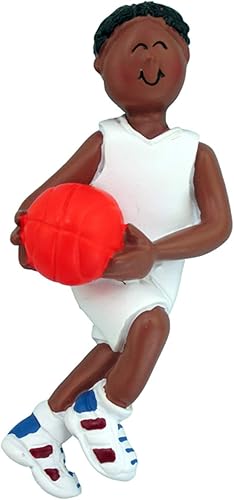 Miniatura 3 de Adorno personalizado de árbol de equipo de baloncesto 2021 Hombre atleta con B-Ball Sport Hobby NBA Profesión