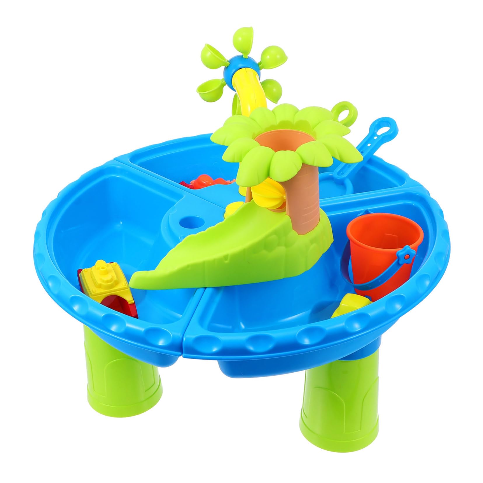BESPORTBLE 1Juego Mesa para Arena y Agua Color Surtido para Aire y Desarrollar Creatividad