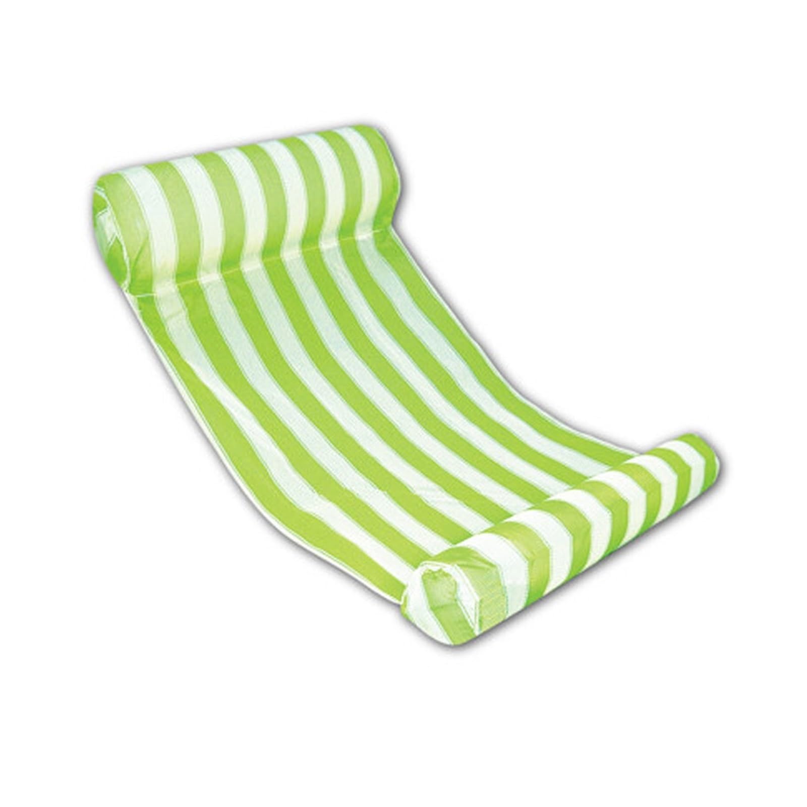 Hamac d'Eau Piscine Flottant Gonflable Hamac Flottant 132x70 cm Lit D'eau Paresseux Piscine Anneau de Natation Hamac D'eau Gonflable Flottant