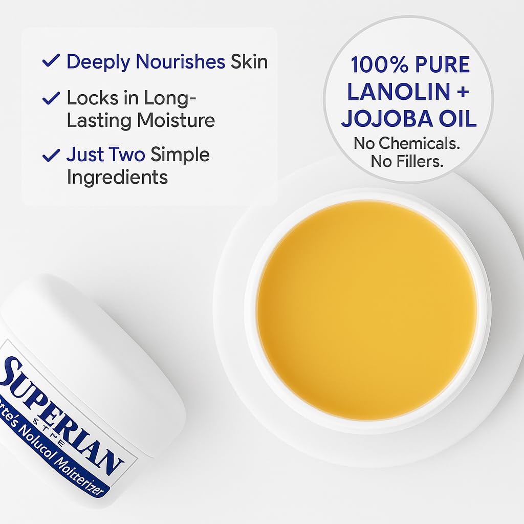 SuperlanÃ‚® Lite Moisturizer Ultra Pure Medical Grade Refined Lanolin 4.0 Oz. by SuperLan