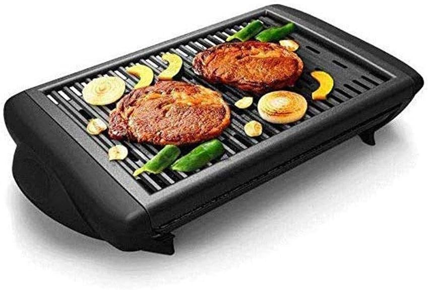 Smokeless Electric Baking Pan, Barbecue Oven Roasting Temperature Control for Indoor Hot Pot Integrated