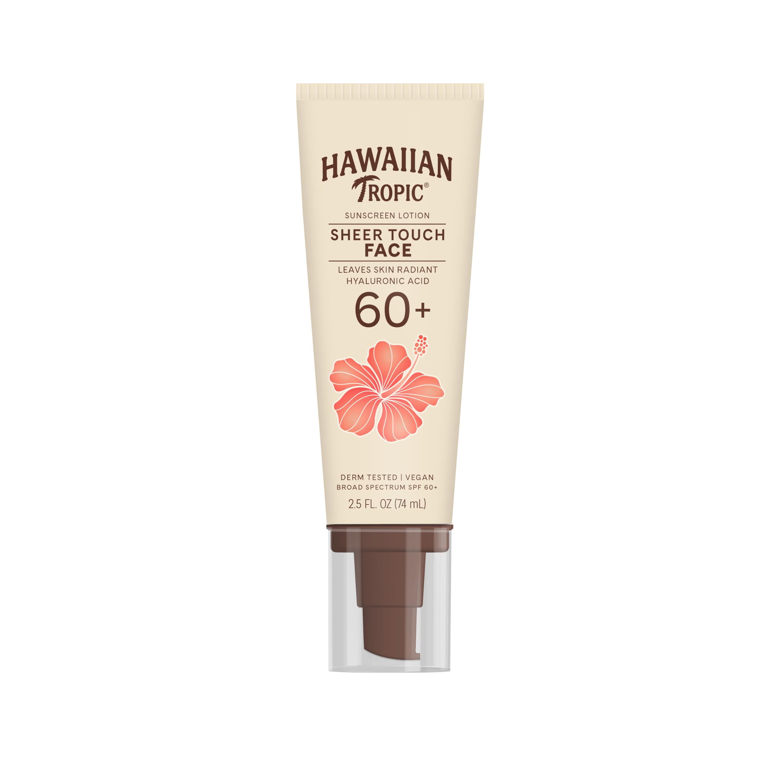 Hawaiian Tropic Sheer Touch Face Sunscreen Lotion SPF 60