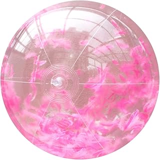 Alasum Clear Inflatable Ball 2pcs Beach Ball Summer Beach Ball Beach Ball Party Favor Clear Pool Ball Flash Toy Inflatable Beach Inflatable Water Ball