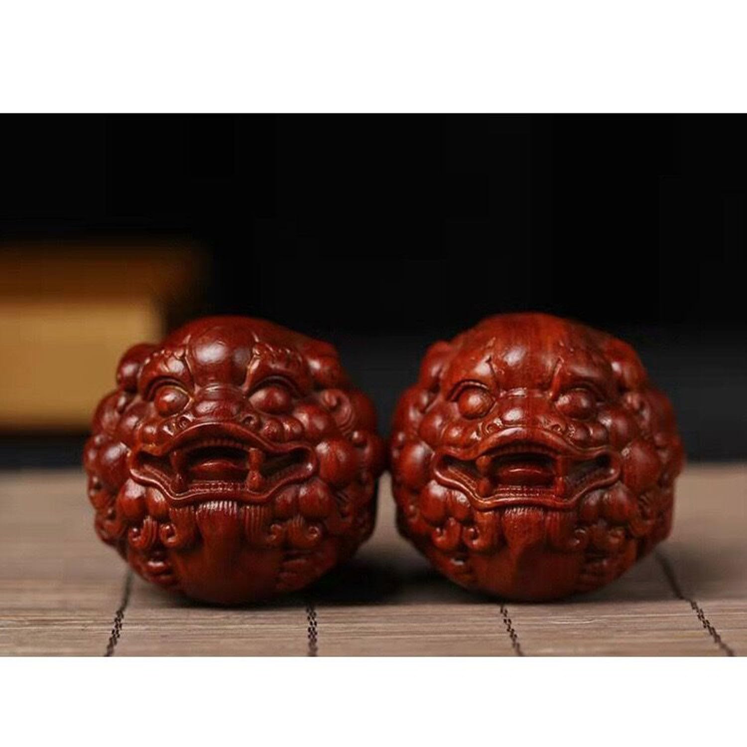 BBAUER palline massaggio pallina antistress palline cinesi Set di palline di decompressione per massaggio fisico con digitopressione, palla Baoding per il rilassamento miofasciale(Color:50mm)