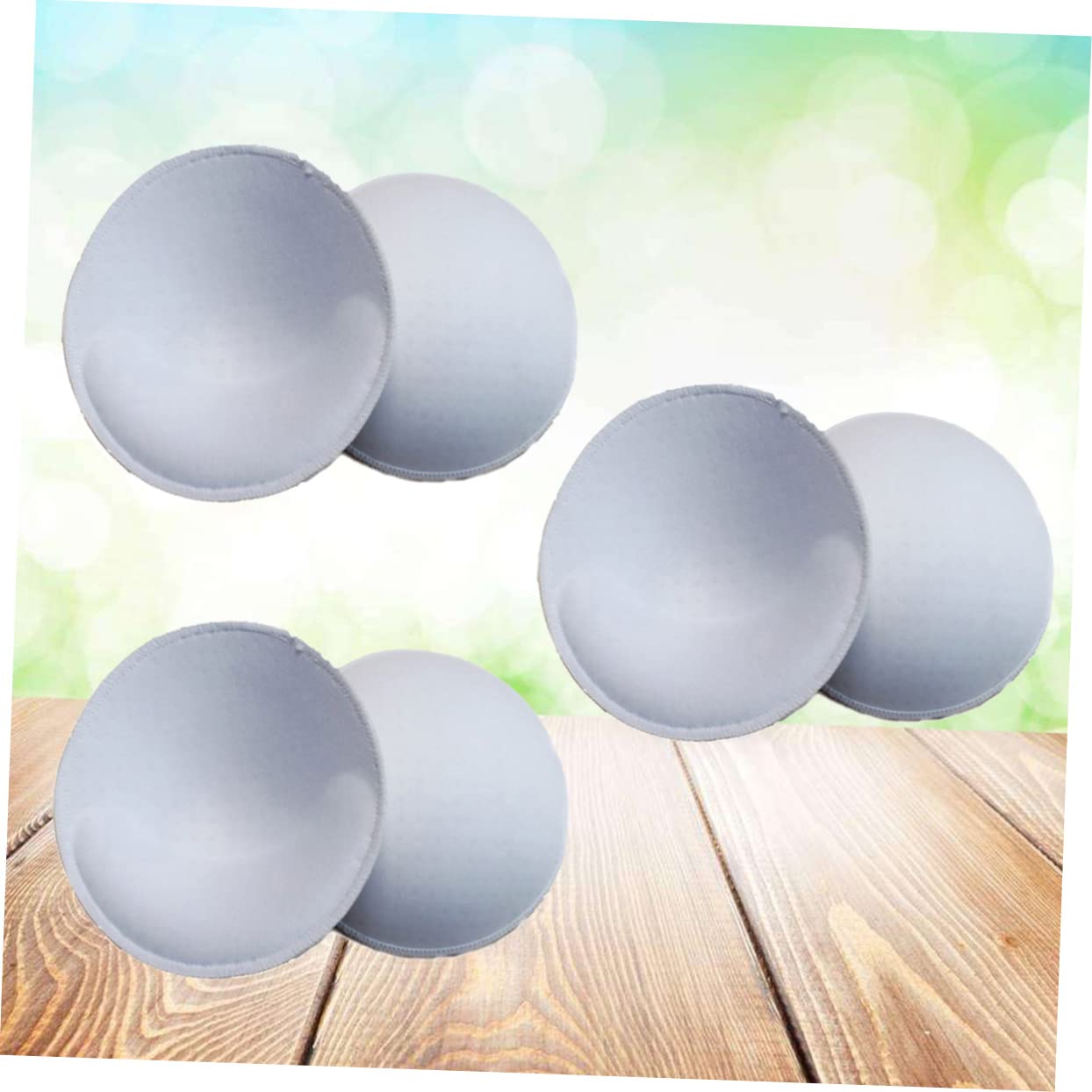 GALPADA 9 Pares forros de sujetador Almohadillas de desmontables para mujeres Almohadillas de de esponja para mujeres inserciones de sujetador extraíbles relleno de sujetador