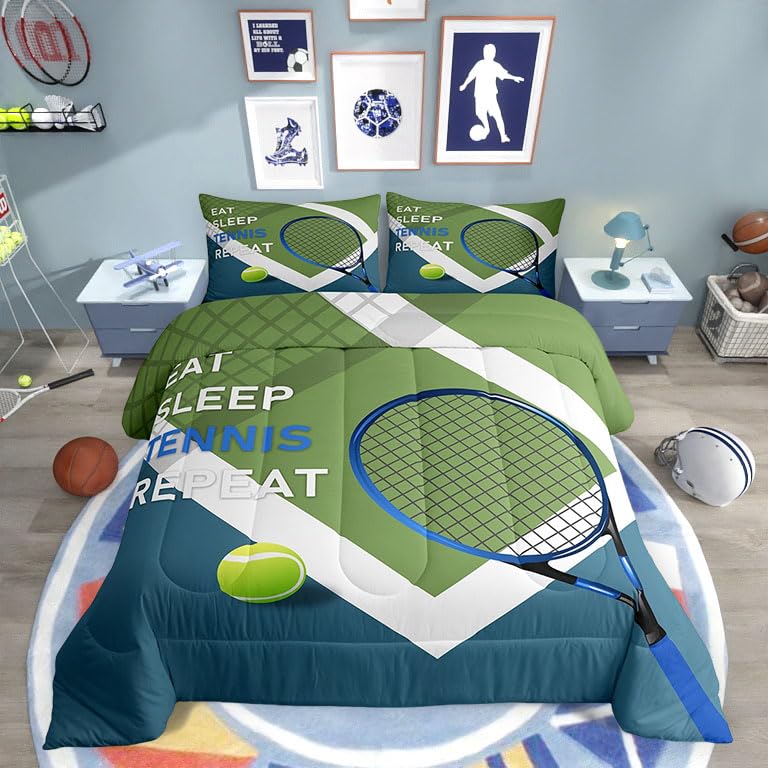 Parure de lit tennis lit simple réglant le problème de décoration ado