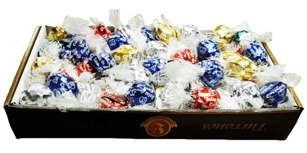LAPASION - Bolas de coco con cobertura de chocolate 2 Kg