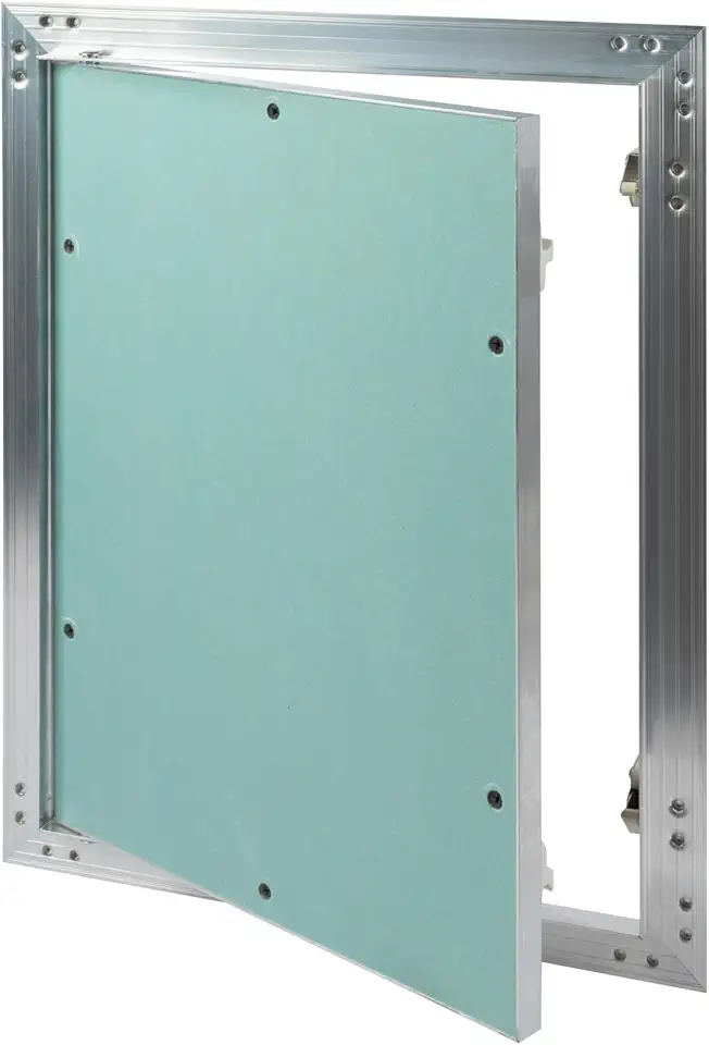 Painel de acesso de parede de gesso de alumínio de 30,5 cm x 40,6 cm - Porta do eixo de serviço - encanamento, eletricidade, aquecimento, escotilha de inspeção de parede de alarme para
