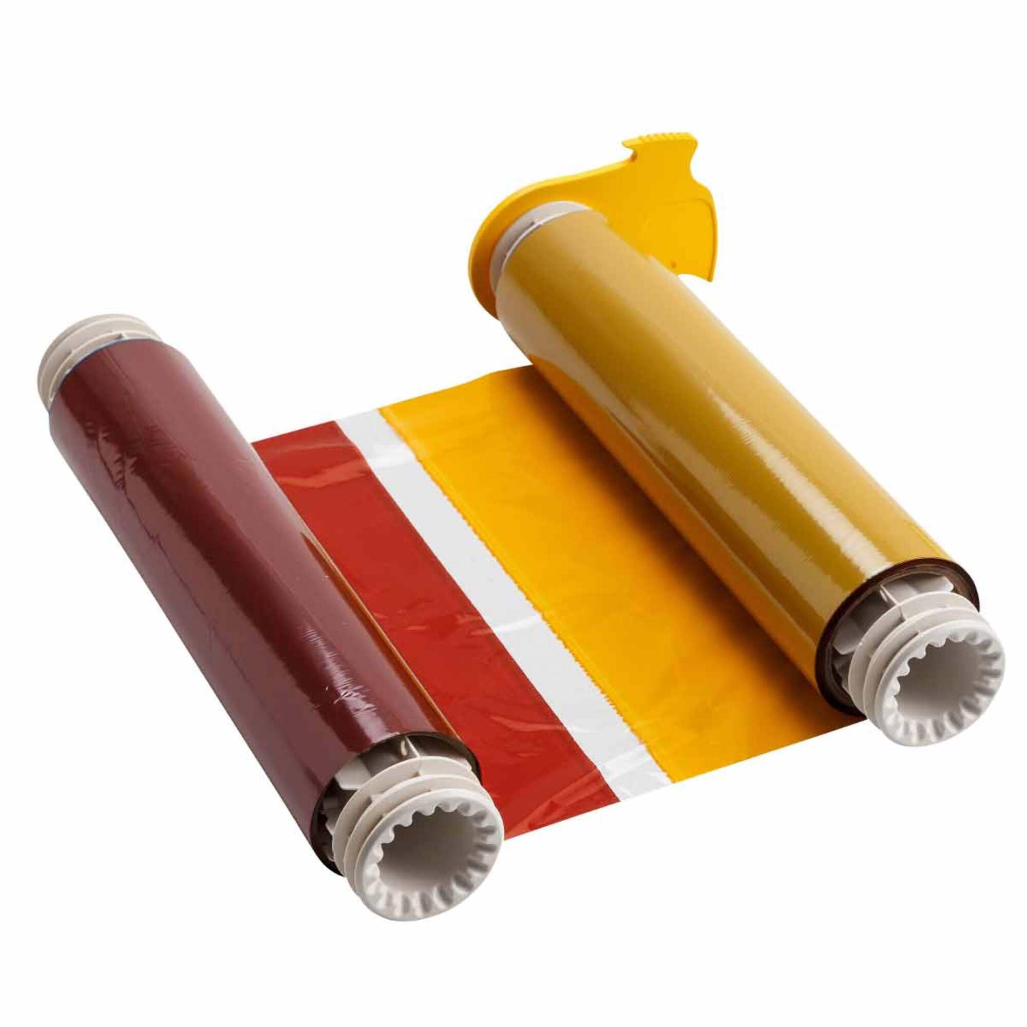 Brady 13532 Nastro di stampa Nero, Blu, Rosso, Giallo - Nastri di stampa (PowerMark, BBP85, Nero, Blu, Rosso, Giallo, 22,4 cm, 60,9 m)