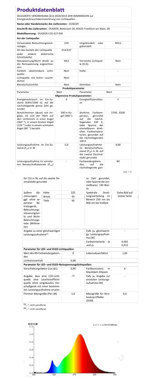 10er Stücke LED E27 6W ST64 Filament Glühbirne Edison Vintage Glühlampe Lampe Birne Warmes Licht 2200K,Nicht Dimmbar AC 220-240V E27 60W Halogenbirnenäquivalent