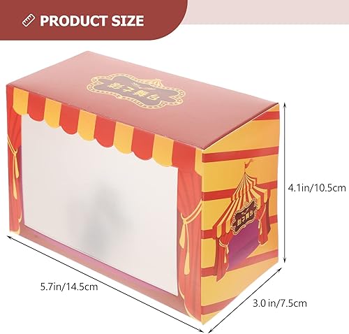 Miniatura 2 de jojofuny Títeres de sombra de mano para niños marionetas de sombra juguetes educativos hechos a mano espectáculo de marionetas de sombra 1 juego