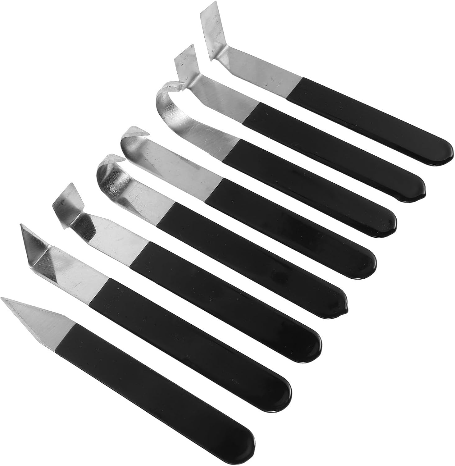 Stainless Metal Ceramic Trimming Tools Set 8pcs for Clay Sculpting
