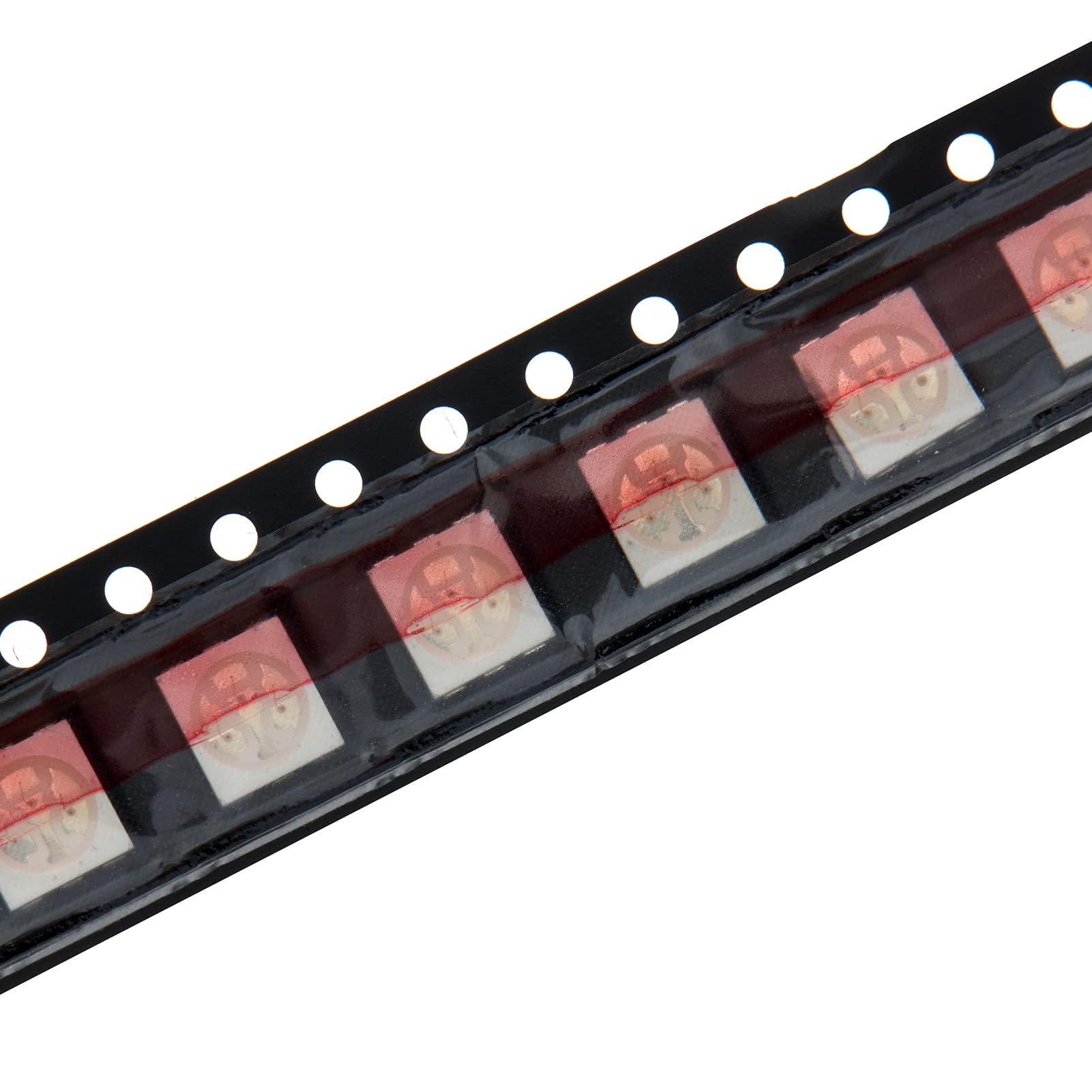 Zestaw 100 diod SMD LED 5 rodzajów kolorów 5050 czerwony/żółty/niebieski/zielony/biały montaż powierzchniowy 20 mA Elementy oświetleniowe o wysokiej intensywności Diody elektroluminescencyjne