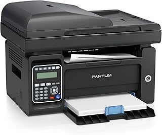 Pantum M6552NW All in One Laser Printer Scanner Copier with Auto Document Feeder, Wireless Multifunction Black and White Laser Printer, Black