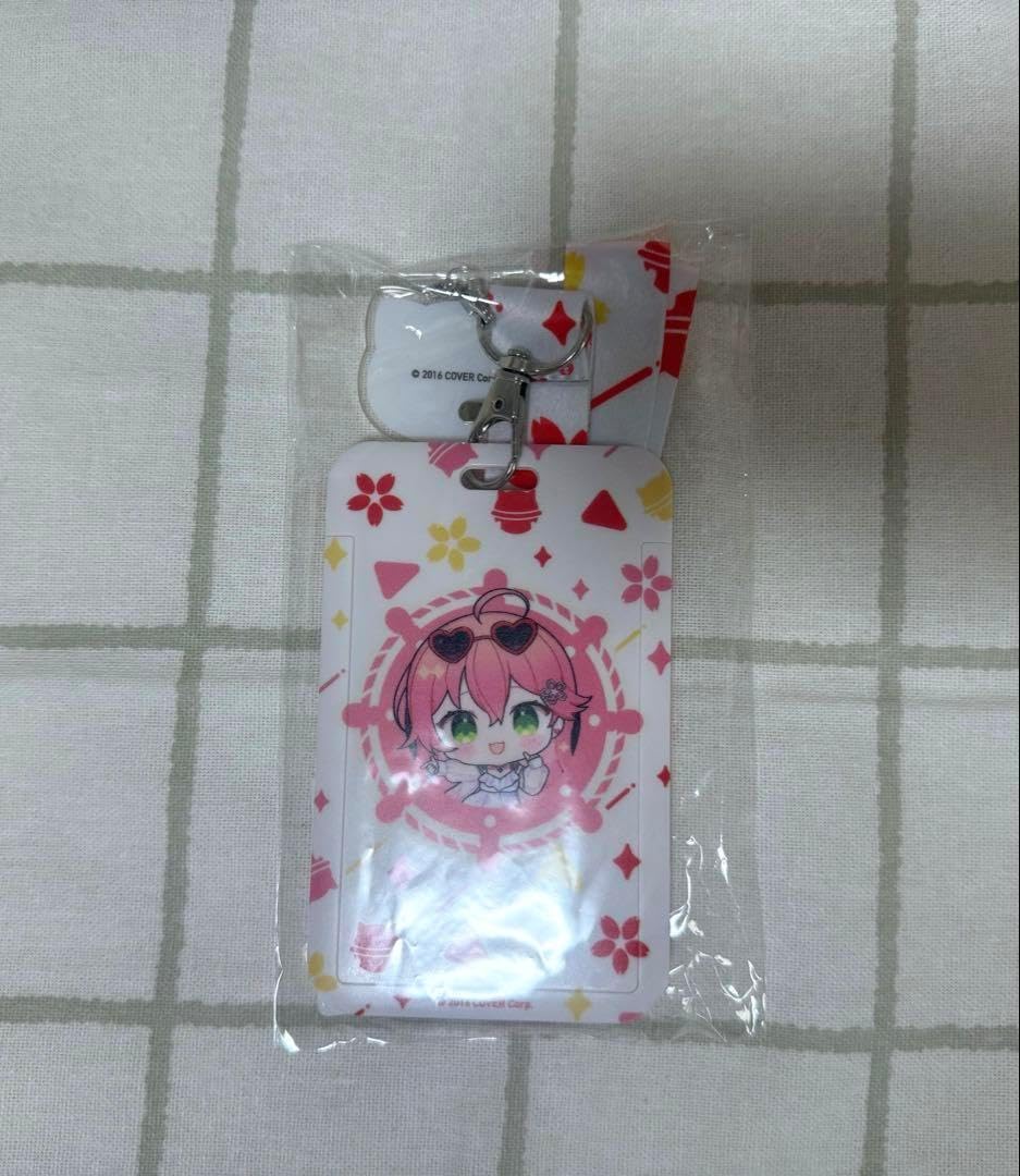 スクラッチくじ B賞 さく らみこ チャーム付きカードホルダー