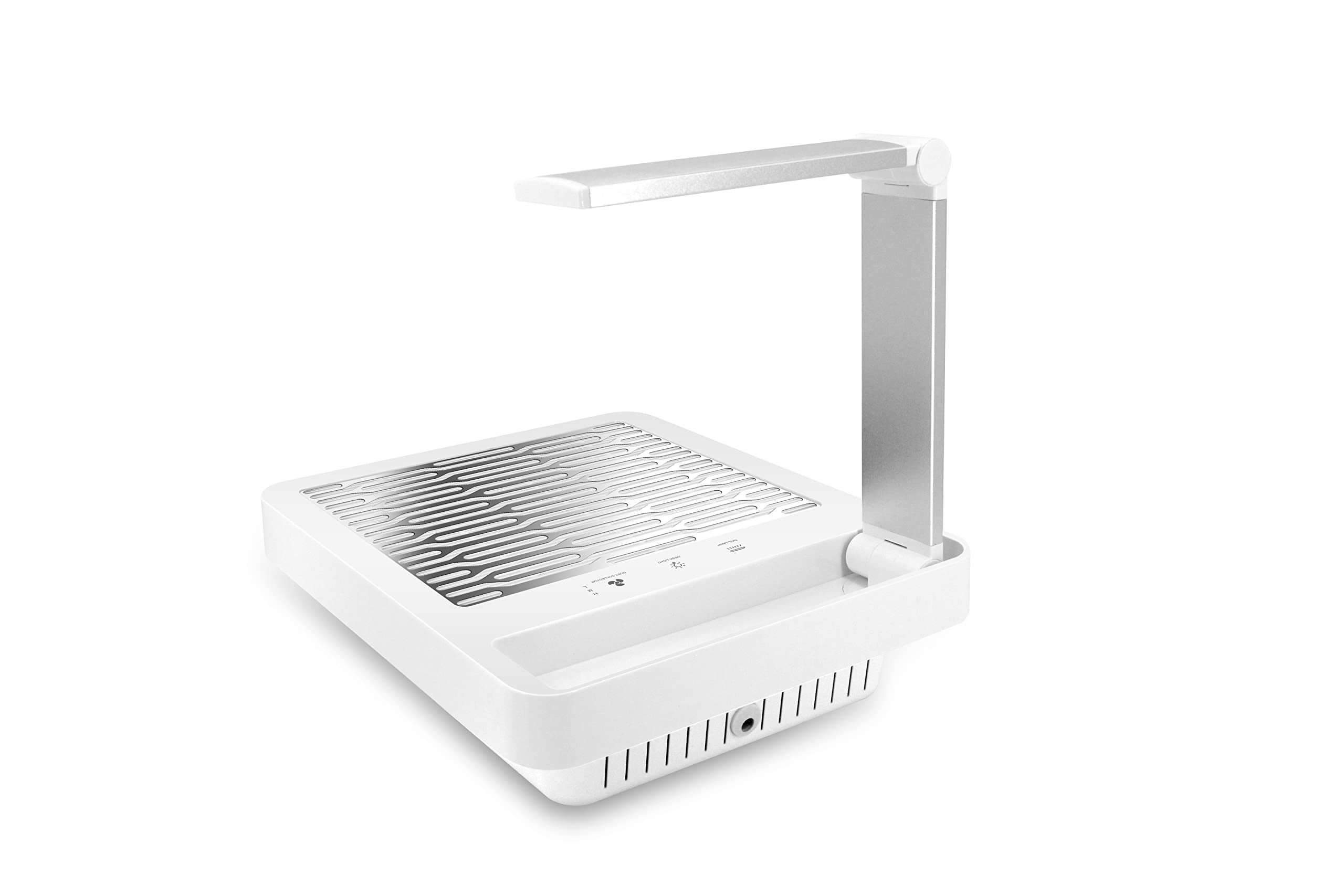 Aspirador Uñas Profesional de Escritorio para Pedicura y Manicura,con Lámparas de Uñas y LED,Velocidad Ajustable,sin Necesidad de Bolsas de Polvo