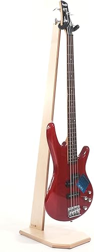 Ruach GS-6 Soporte de guitarra de madera para bajo - abedul