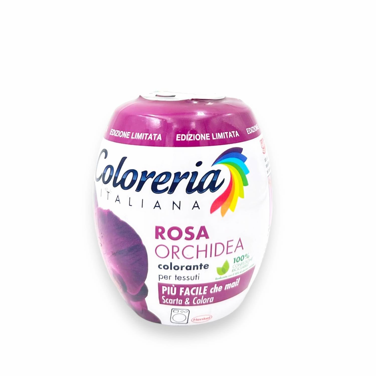 Colorante Per Tessuti In Lavatrice Rosa Orchidea Formula Tutto In 1 Edizione Limitata 350 Gr (1 Unità)