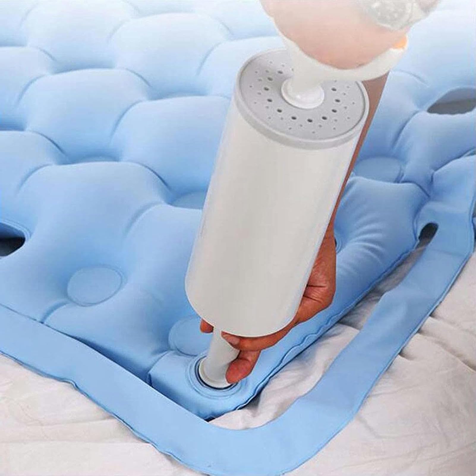 Colchón Inflable Antiescaras para Camas: Baja Pérdida De Aire, Sin Necesidad De Utilizar Electricidad, Previene Las Úlceras por Presión Y Las Escaras,