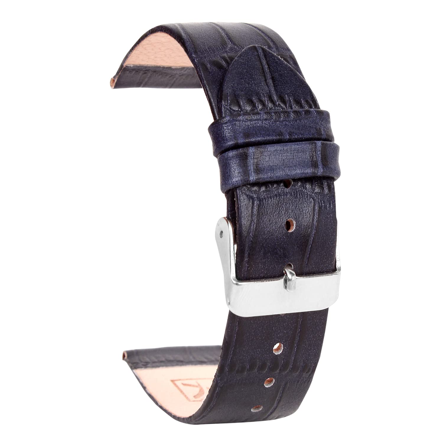 Roycee Aspire Series Genuine Leather Ultra Slim Mens Replacement Watch Straps Compatible with Titan Edge and All Slim Watches with Regular 22 mm Lug Size (B098MHSC1X) Amazon Price History, Amazon Price Tracker