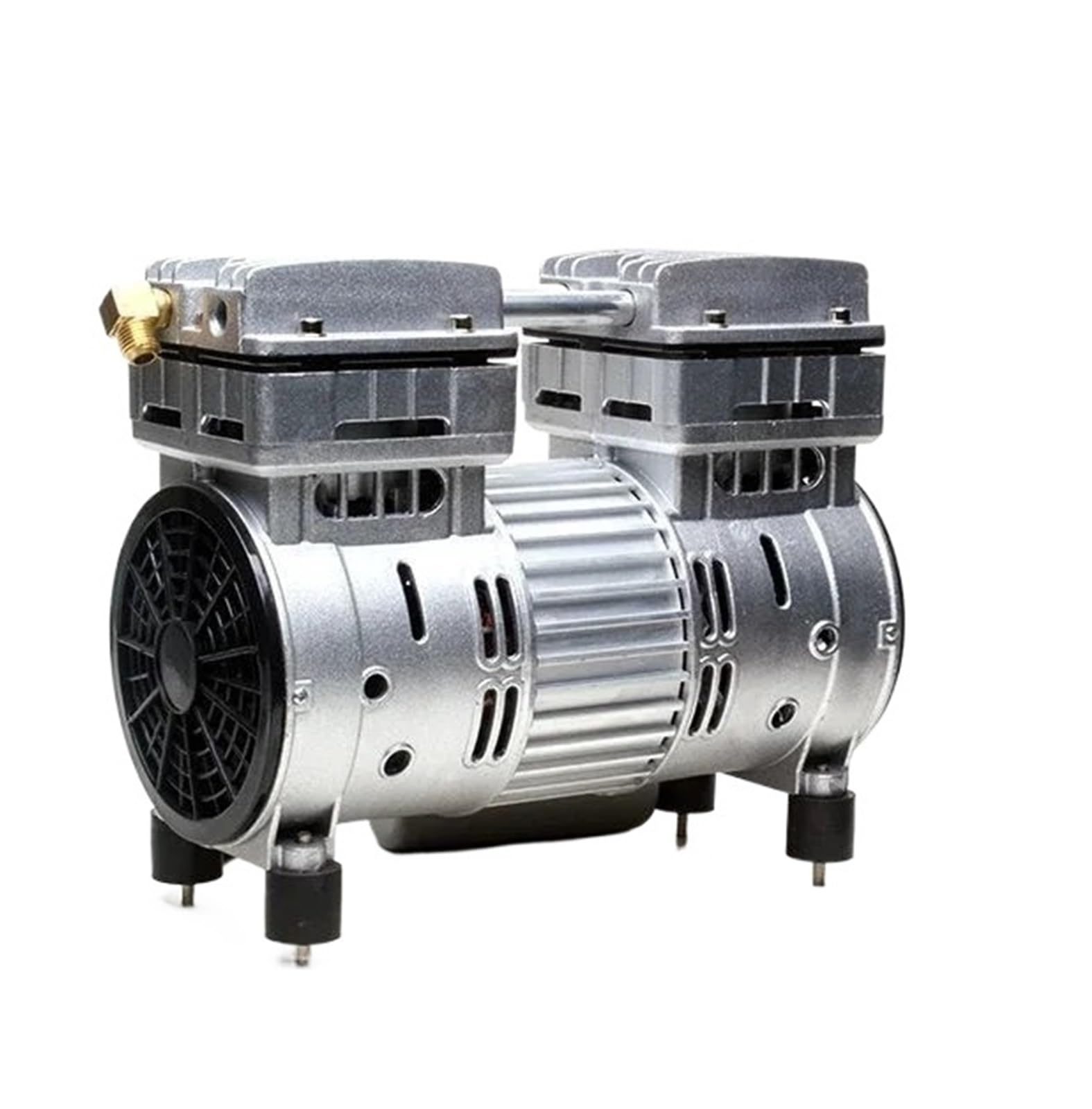 Cylinder Oil-Free Silent Air Compressor Head 750w/800w Copper Wire Motor for Machine(750W with Heat Sink)