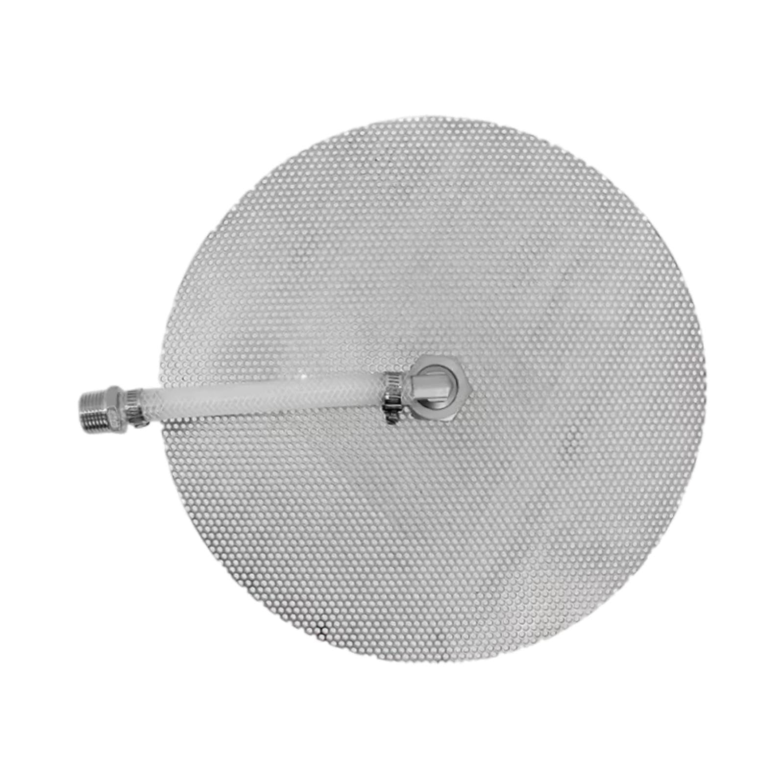 predolo Kit de cuve de brassage tout grain comprenant un faux fond, un filtre, des contre-écrous et un raccord cannelé 3/8" x adaptateur de tuyau en, 10 Pouces