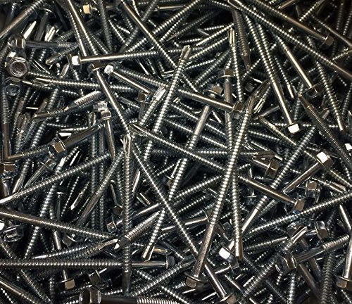 Tornillo autoperforante Hex Washer Head 1/4 x 4