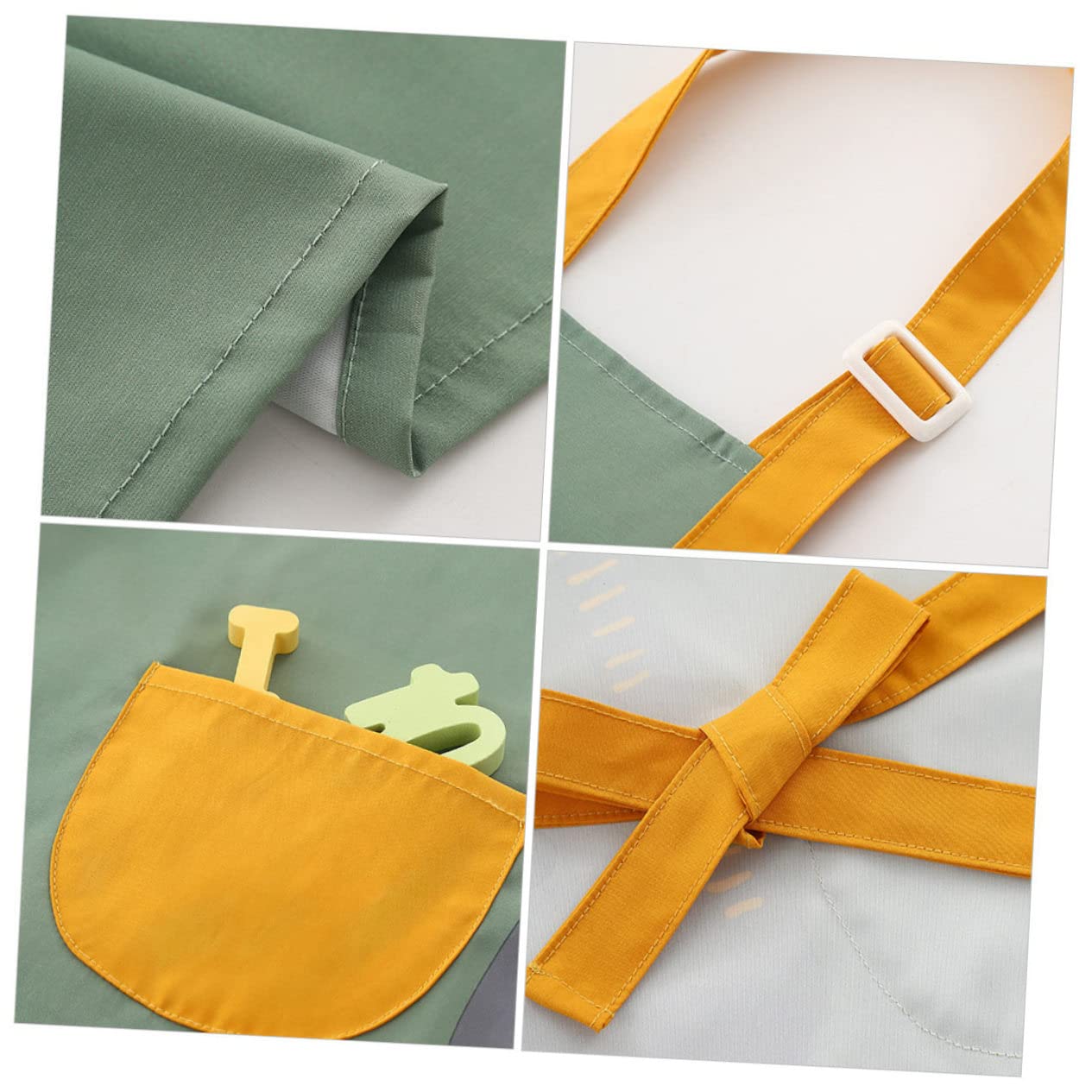 ABOOFAN 2 Pezzi Grembiule Per Bambini Tute Da Donna Pittura Cena Grembiule Da Cucina Grembiule Da Cucina Per Bambini Antiscivolo Tuta Per Grembiule Per Vernice Studente Retro