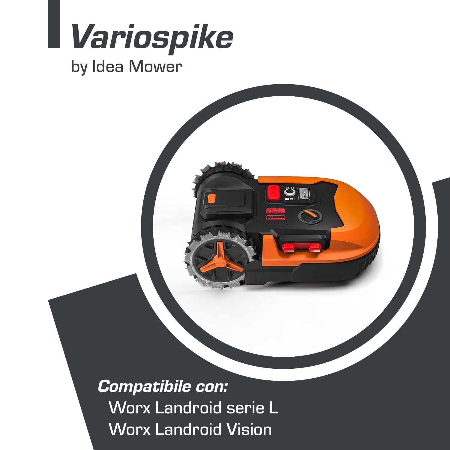 ruote dentate Variospike compatibile con Worx Landroid serie L & Vision