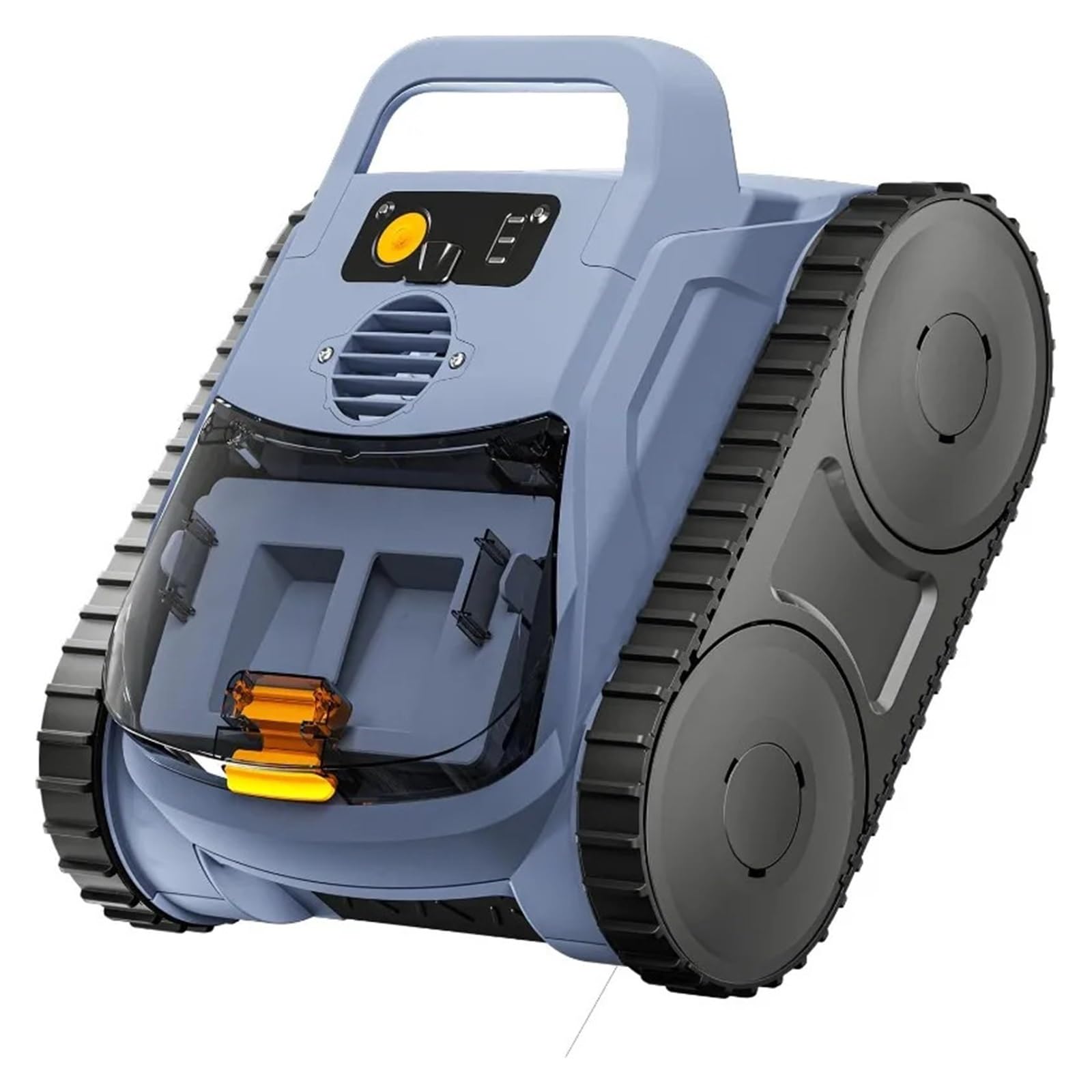 SICWEDIM Pool Vacuum, Robotic Cleaner Wall Climbing Robot, Sonar Navigation Above Ground And Inground Pools