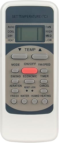 AULCMEET R51C nuevo control remoto de repuesto para Midea RG51M5(C) UE Milexus RG51M5EU aire acondicionado