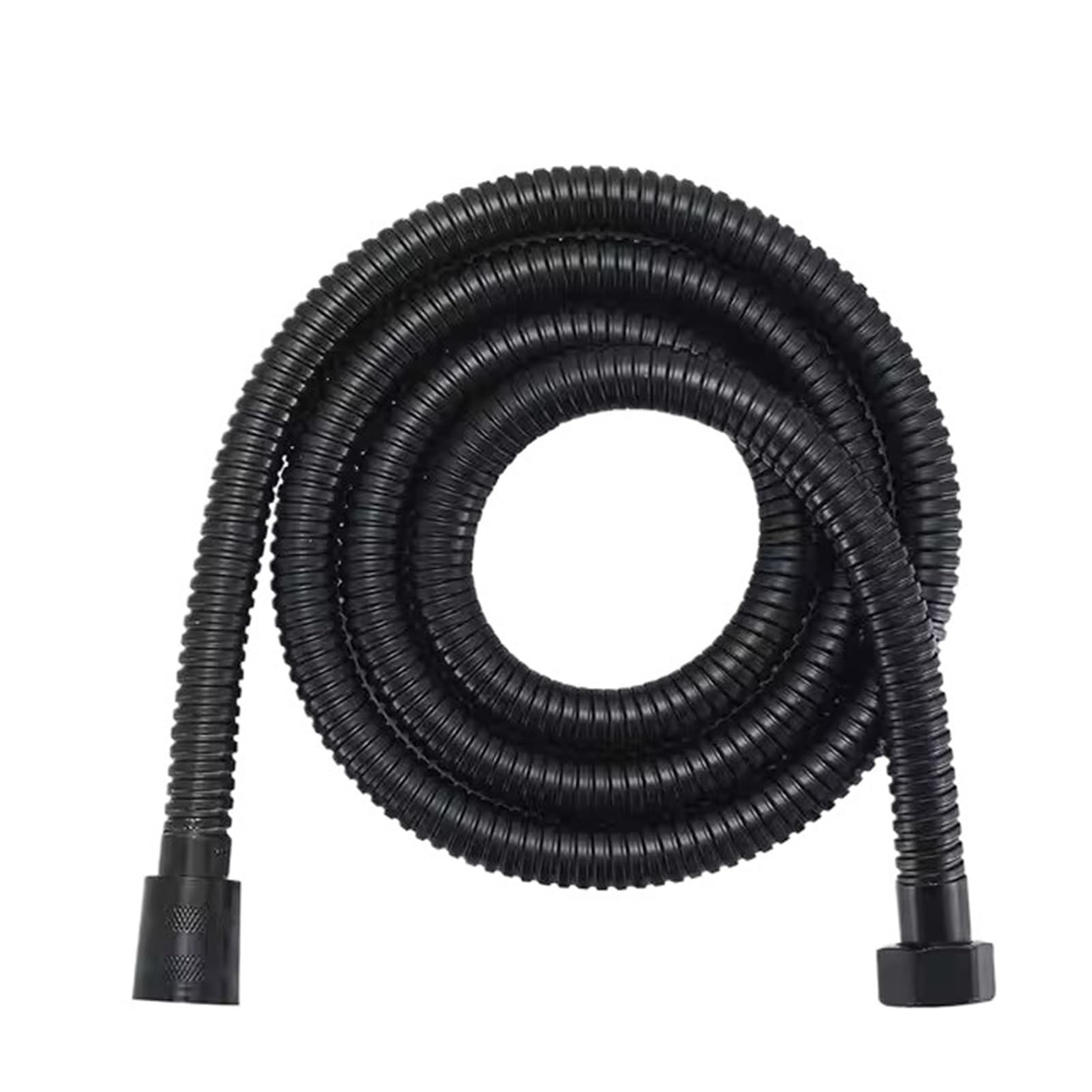Tube résistant à la pression et flexible de douche 2m en acier inoxydable argent
