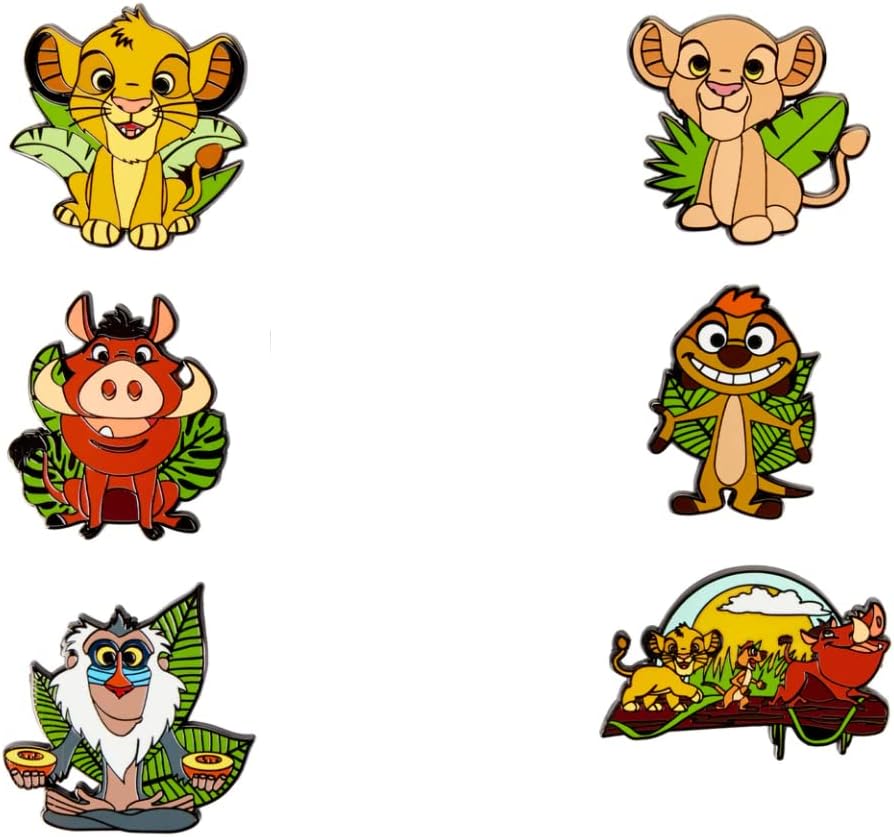 Loungefly Disney Lion King Jungle Animals - Pin de caja ciega