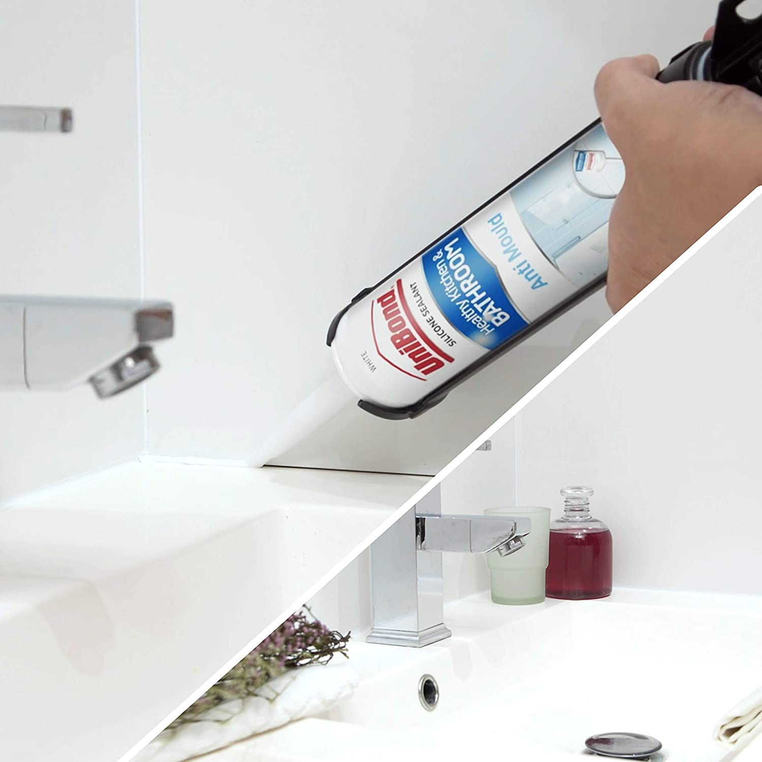 Buy UniBond 2079356 AntiMould White, Waterproof Mould Protection