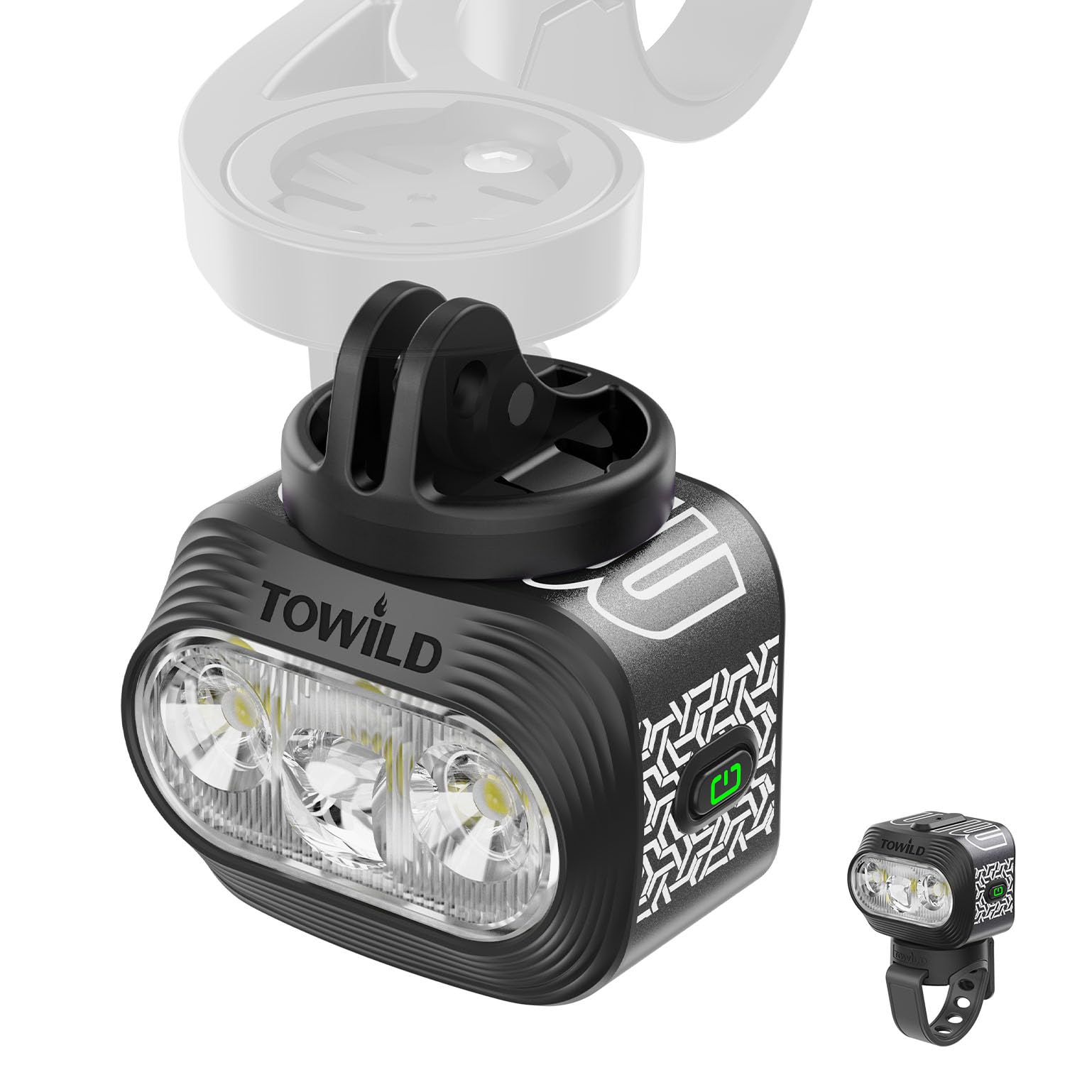 Amazon | TOWILD BL MINI 自転車 ライト 800ルーメン ハイ/ロービーム
